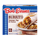 Bob Evans&nbsp;SnackWiches&nbsp;Sausage Egg & Cheese Burritos 6 Ct Full-Size Picture